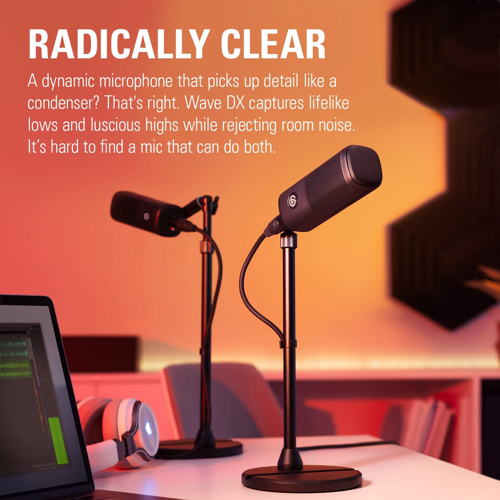 Dynamic XLR Microphone, Cardioid Pattern F25802