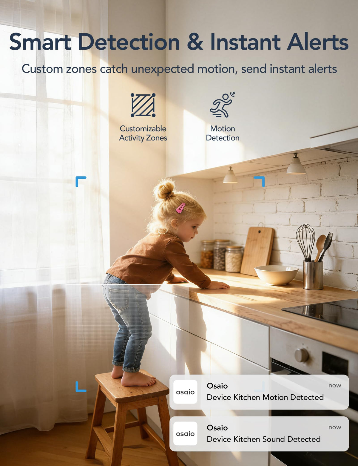 5Ghz WiFi Indoor Camera with 360°PTZ, 4 Pack S798