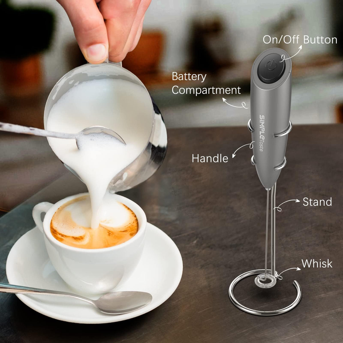 Handheld Electric Milk Frother N913472