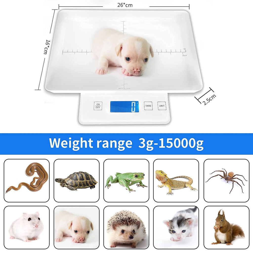 Digital Pet Scale for Small Animal, 1g Precision E6979