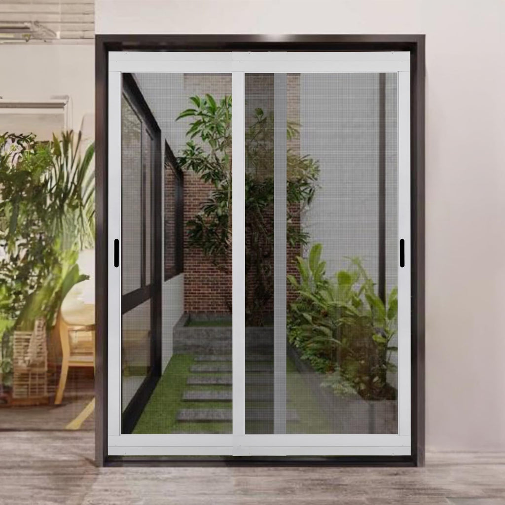 Heavy Duty Aluminum Sliding Screen Door Kit 36''x80'' V3266