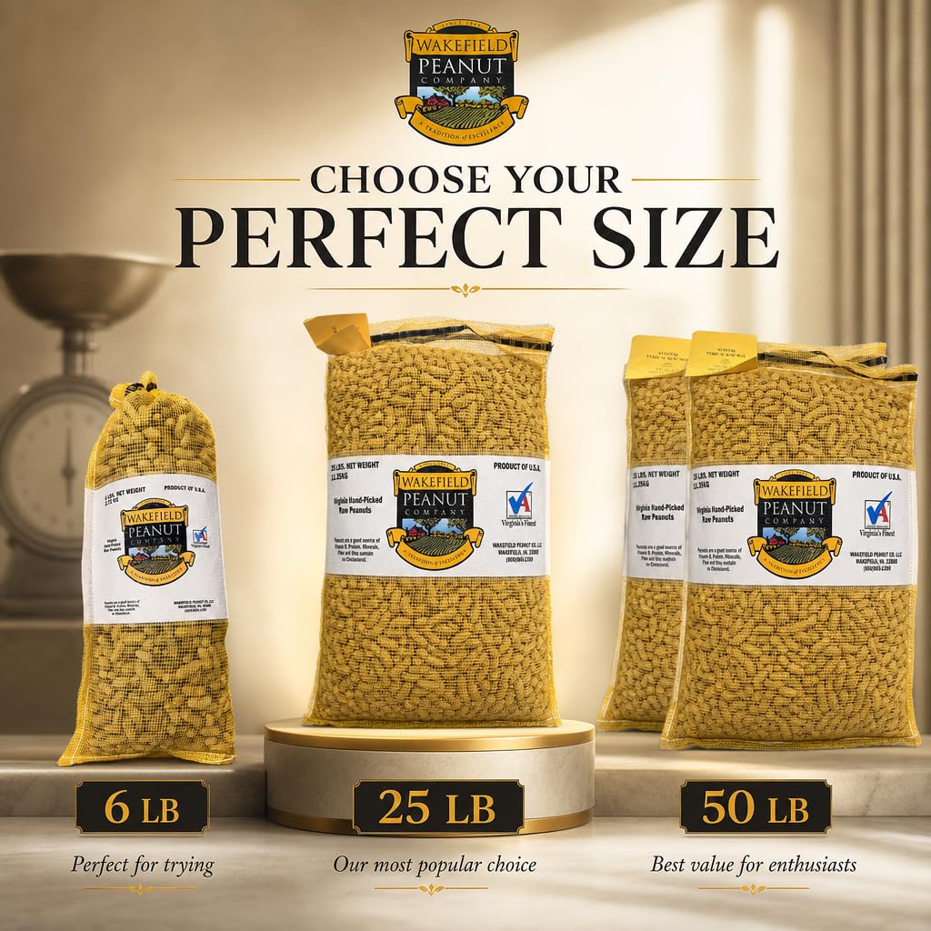 In-Shell Peanuts 25 LB Bag Y36285