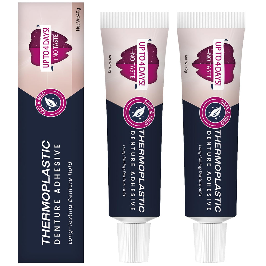 2Pcs Thermoplastic Denture Adhesive N495