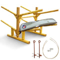 Freestanding Heavy Duty Canoe and SUP Storage Rack A20895