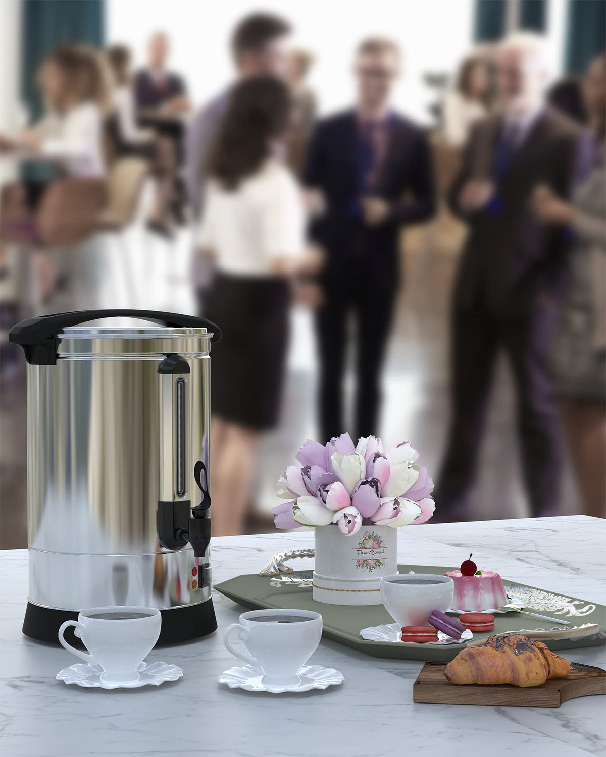 100 Cup Stainless Steel Electric Coffee Urn E237956