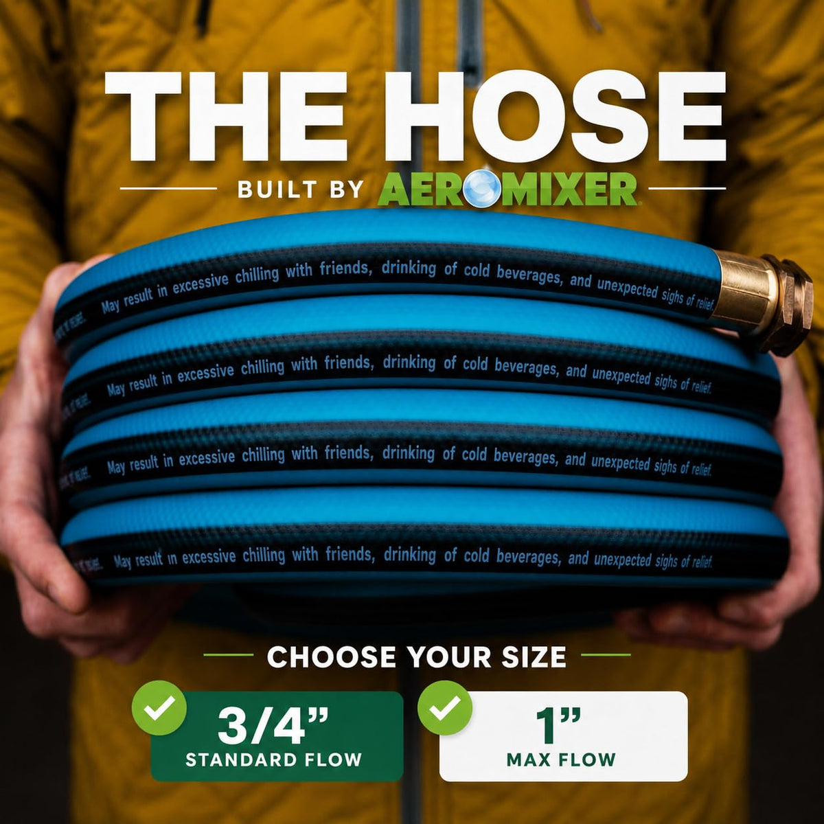 3/4 Inch 100 Ft Heavy Duty Garden Hose Y8883
