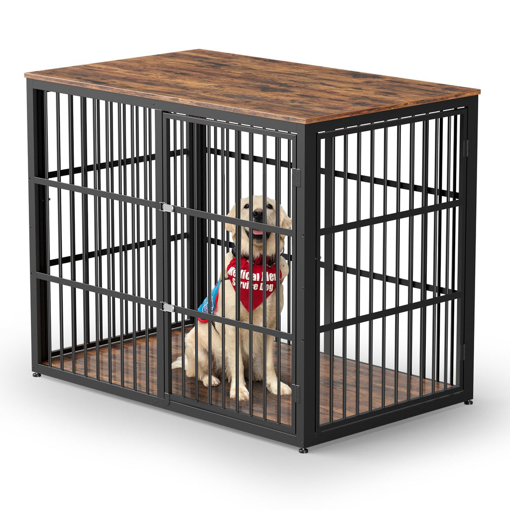 48'' XXL Dog Crate Furniture with 3 Doors V40507