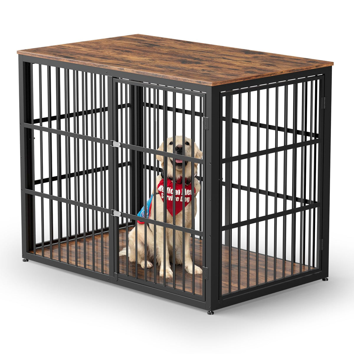 48'' XXL Dog Crate Furniture with 3 Doors V40507