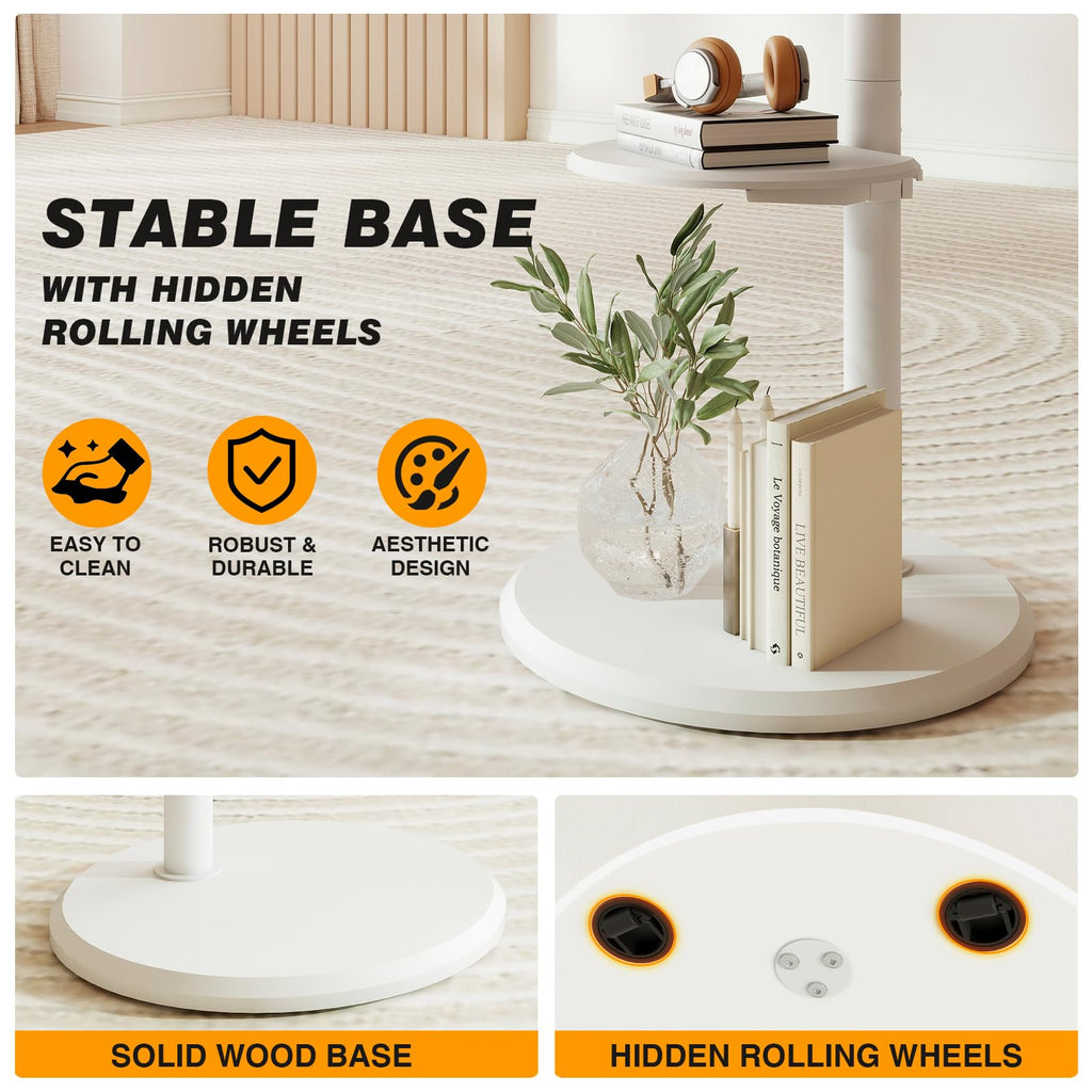 Rolling Mobile TV Stand for 32-65 Inch Flat Screen TVs Y4222