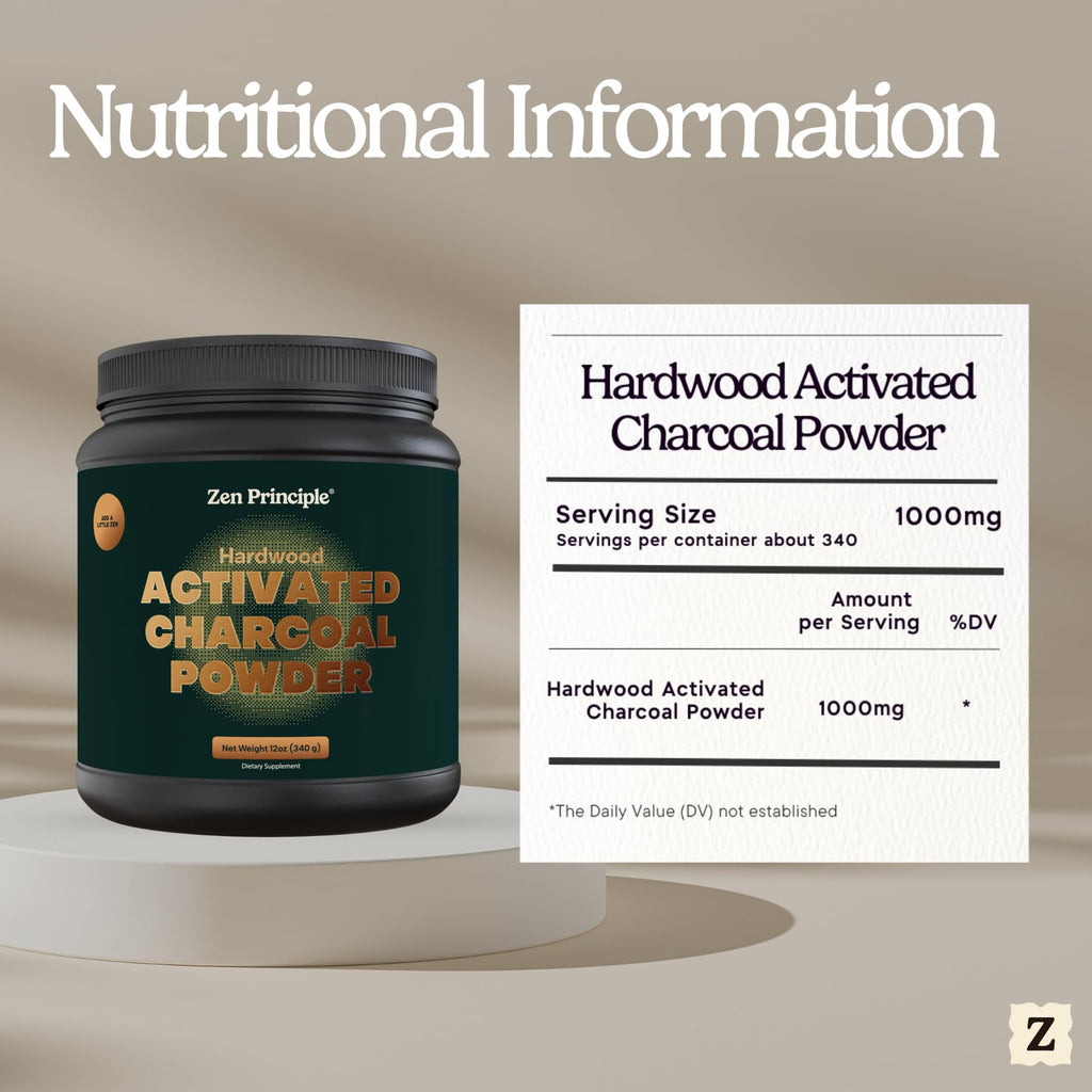 Activated Charcoal Powder 12 oz O878317