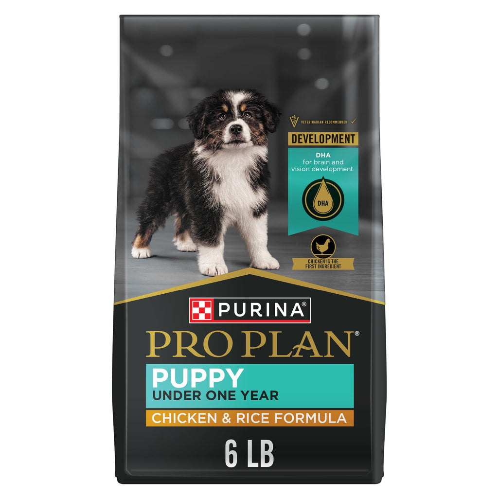 High Protein Chicken & Rice Dry Puppy Food 6 lb Bag X139451