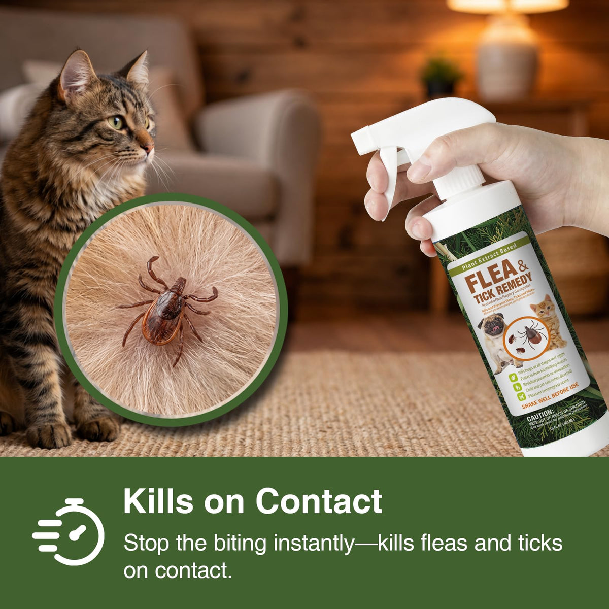 Flea & Tick Removal Spray 16oz T70651