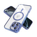 Magnetic Clear Case for iPhone 13 Pro Max with Camera Lens Protection D674