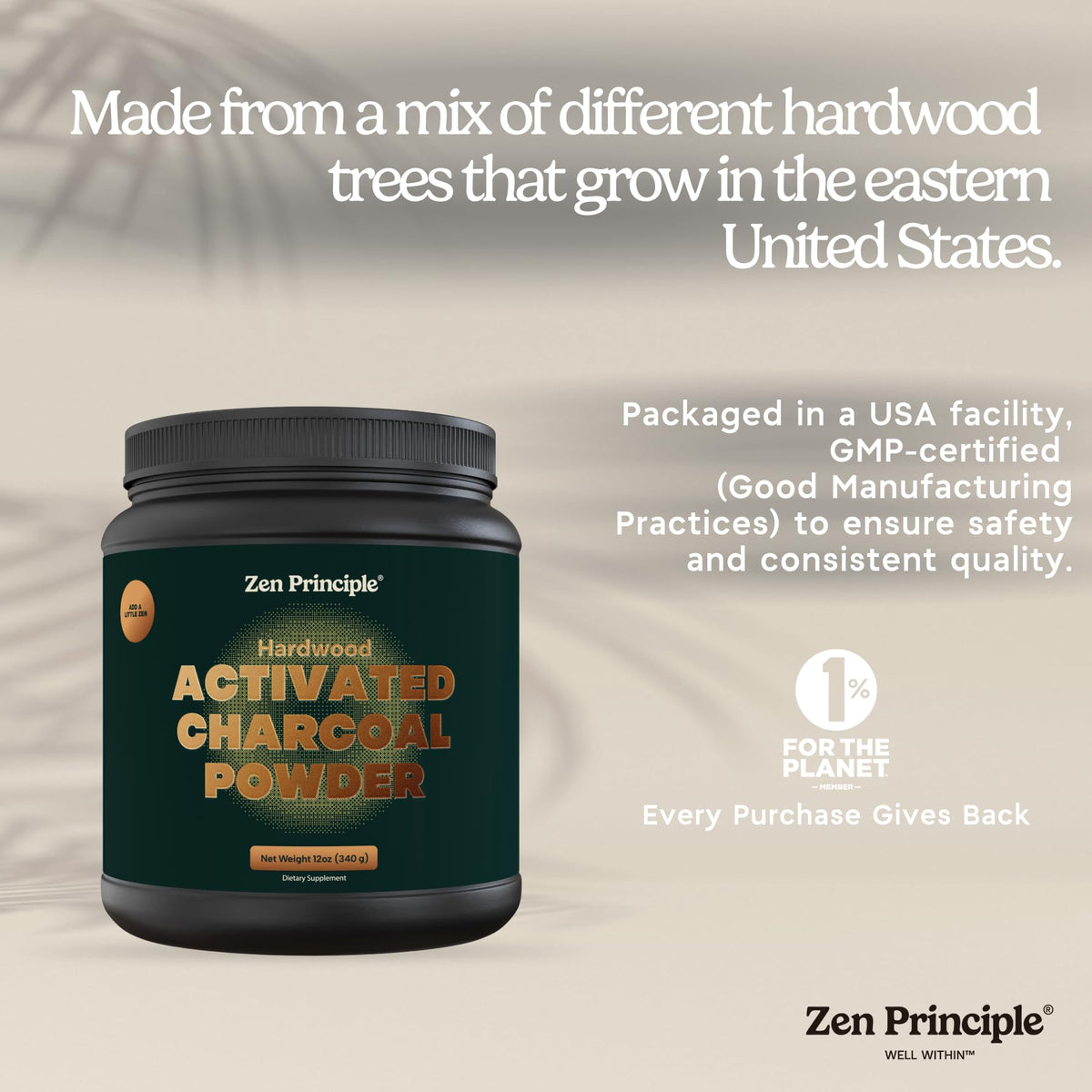 Activated Charcoal Powder 12 oz O878317