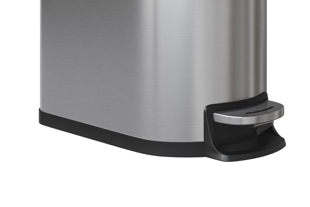 50 L Stainless Steel Kitchen Trash Can with Lid P9241