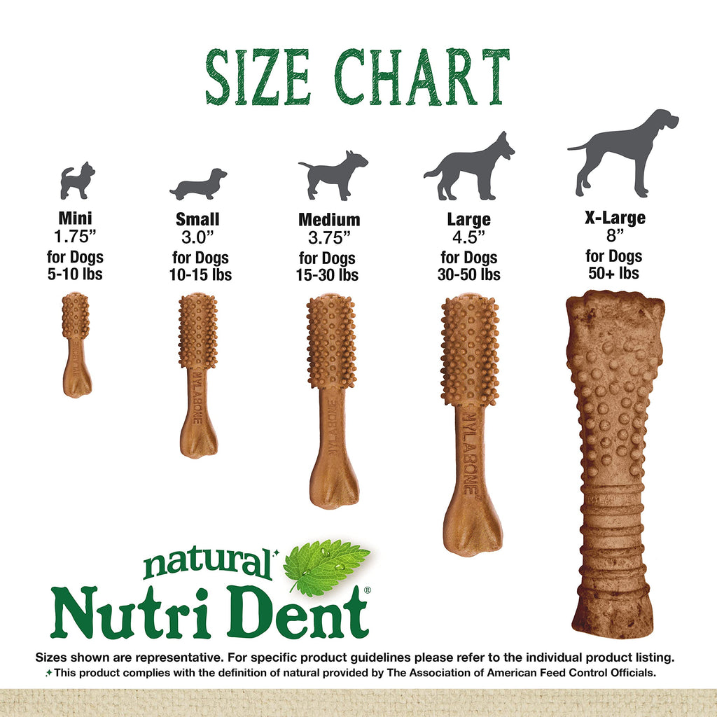 Filet Mignon Flavor Dog Dental Treats 40 Count U3484