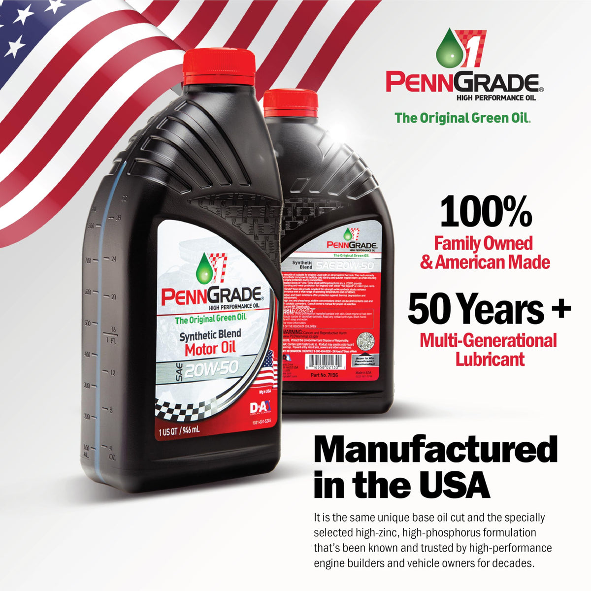 Synthetic Blend High Performance Oil SAE 5W-30 1 Quart (12 Pack) C497147