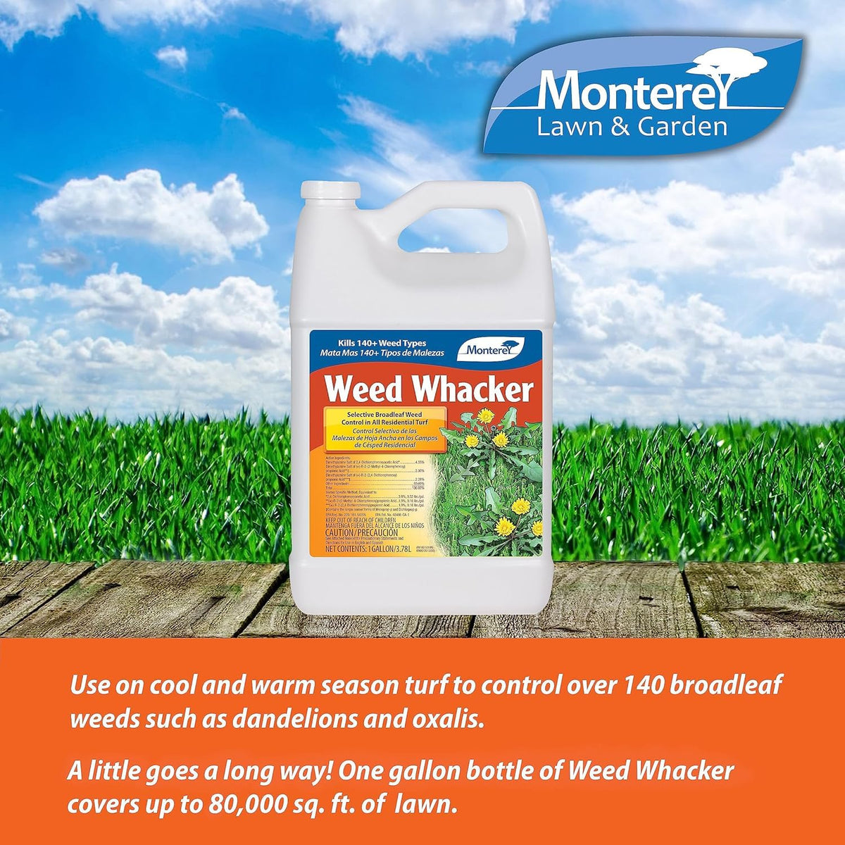 Selective Broadleaf Weed Killer 1 Gallon Concentrate M10548