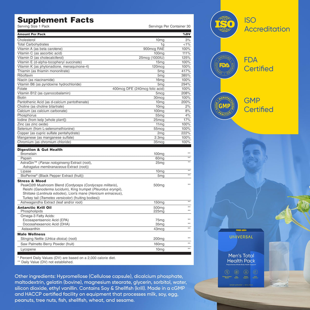 Multivitamin Supplement 30 All-in-1 Packs R7254