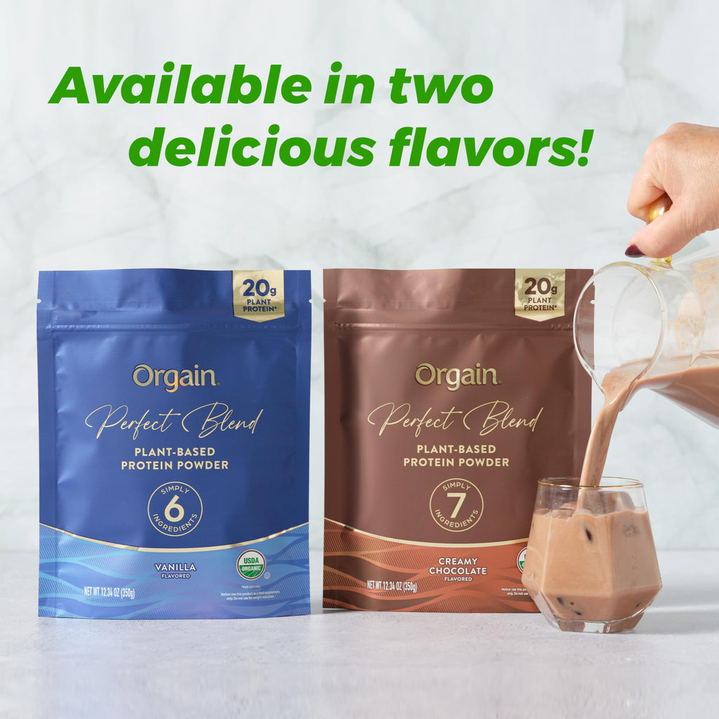 Organic Vegan Protein Powder, 20g Plant Protein, Vanilla Y9572