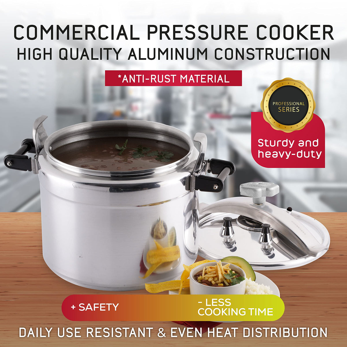 53-Quart Aluminum Pressure Cooker D524266
