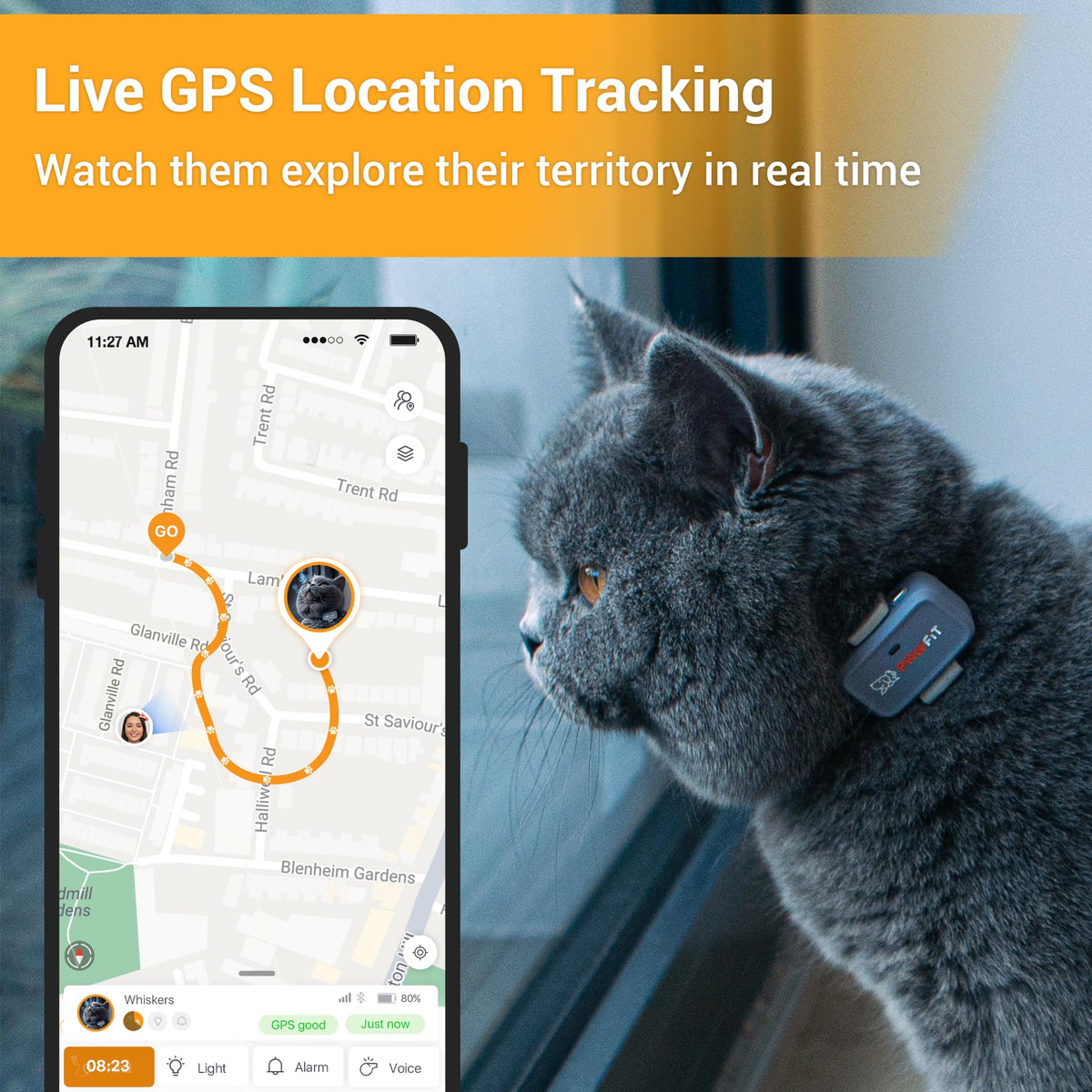 4G GPS Cat Tracker Ultra-Light J8314