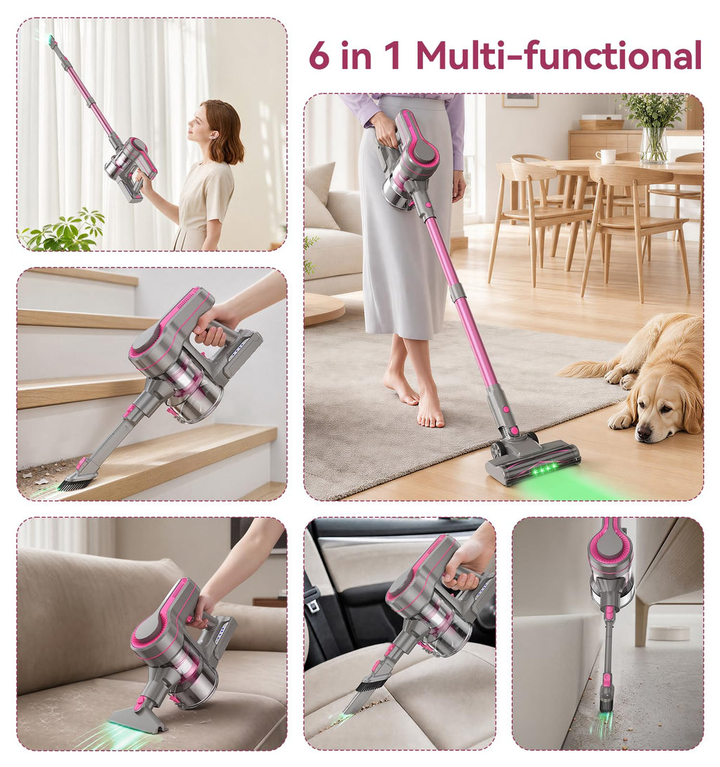 600W/50Kpa Cordless Stick Vacuum Cleaner L54985