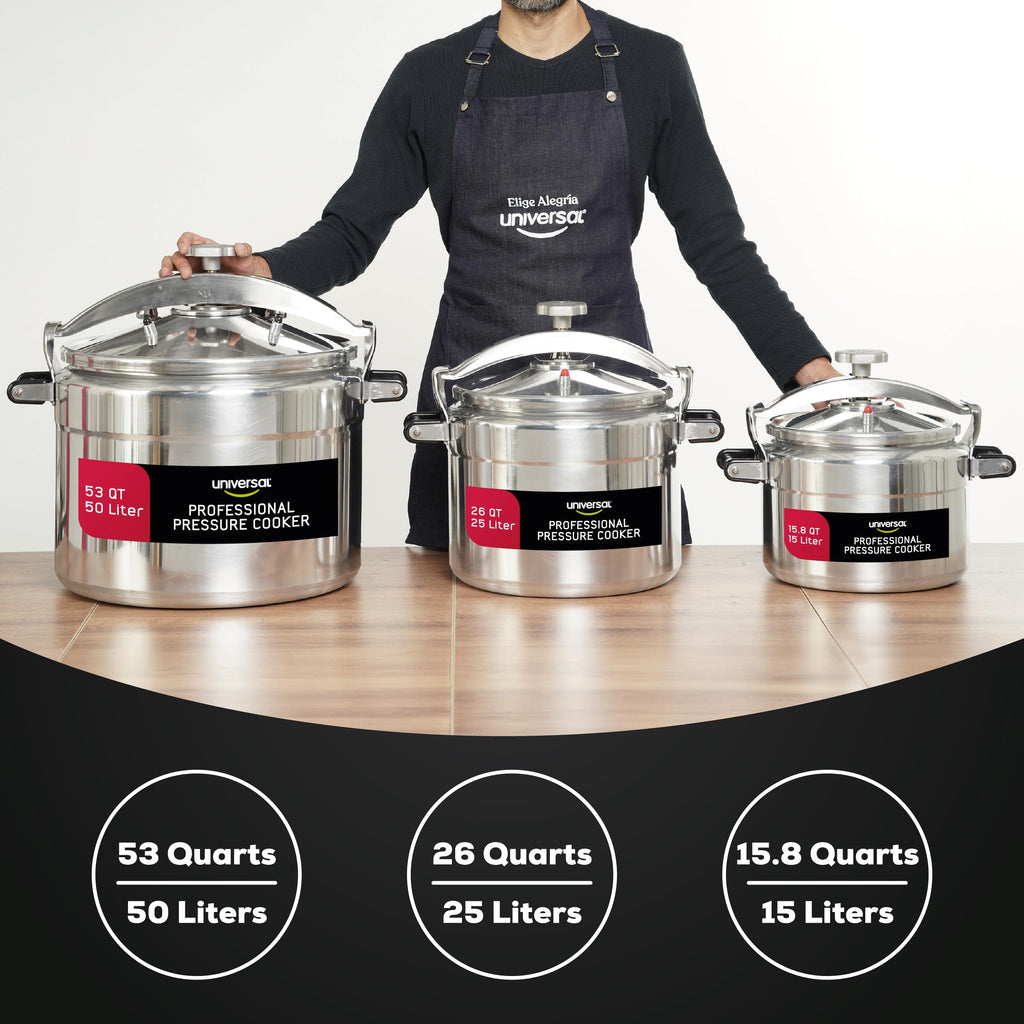 53-Quart Aluminum Pressure Cooker D524266