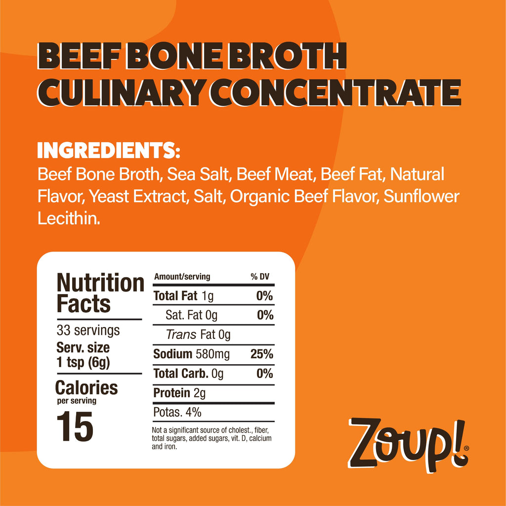 Beef Bone Broth Concentrate 7 Oz W111994