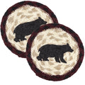 Braided Jute Woven Coaster Set of 2 Z30267