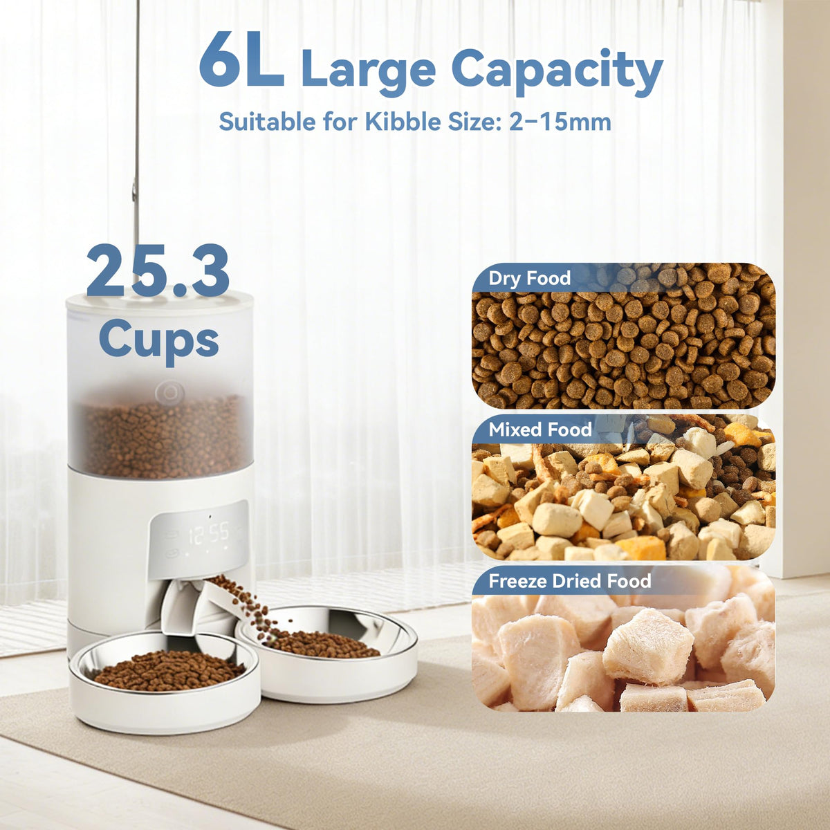 6L Automatic Cat Feeder L9336