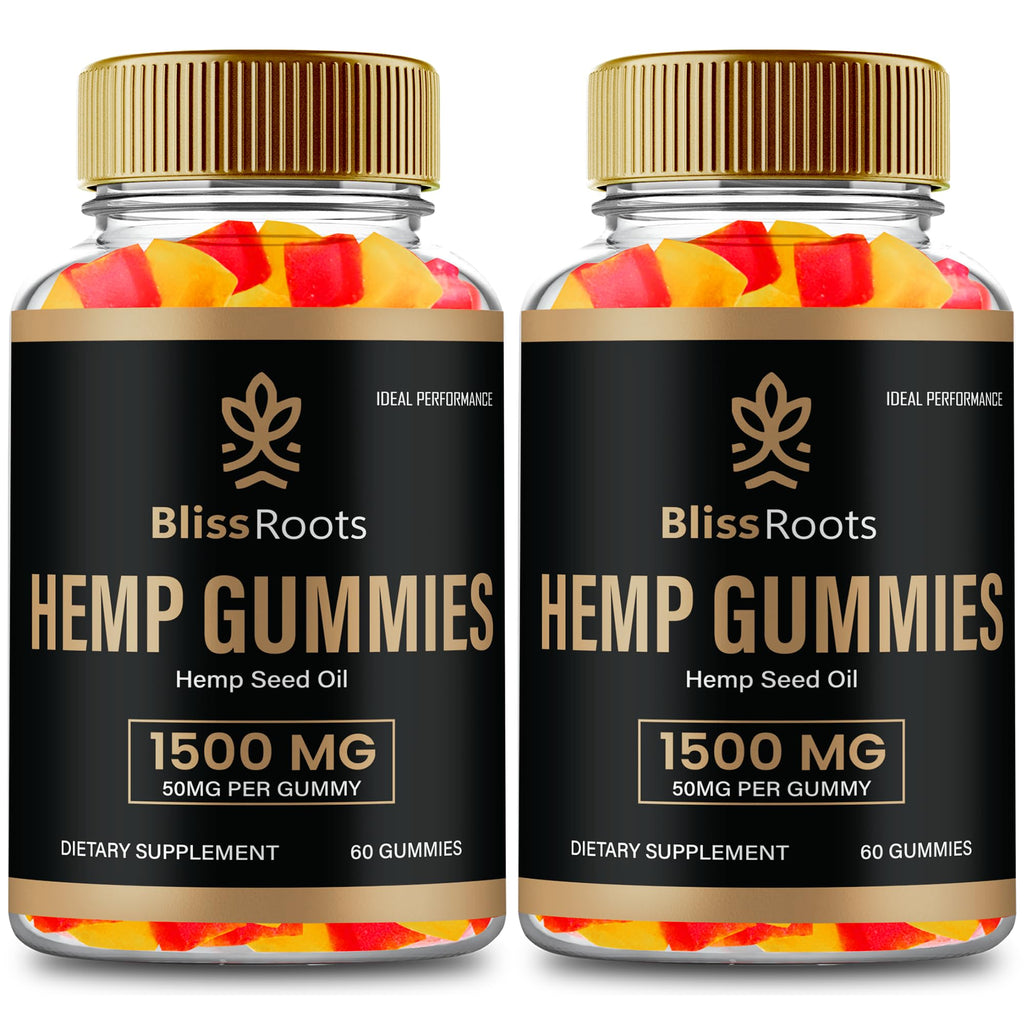 Hemp Gummies with Hemp Seeds Organic Extract 2 Pack O76008