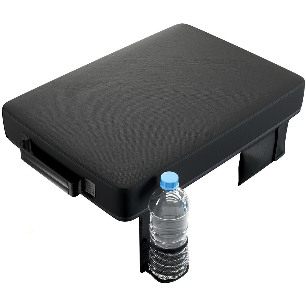 Portable Extra Thick Stadium Seat Cushion with Cup Holder A350816