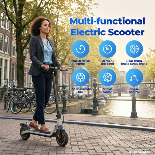 1000W Electric Scooter 28 Miles 25 MPH H569311