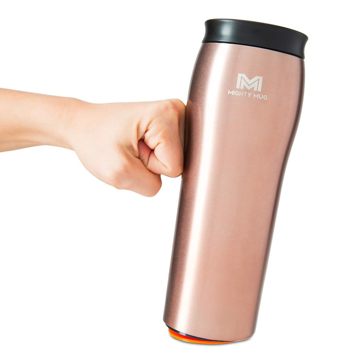 Silver Rosegold Stainless Steel 16 oz Insulated Travel Mug 2 Pack K995990