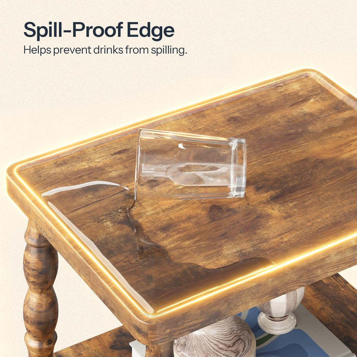 Small 3-Tier End Table E6887