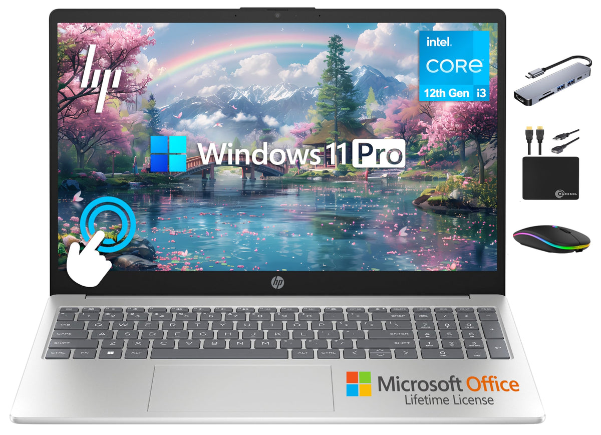 15.6" HD Touch Laptop, 6-Core Intel i3, 16GB RAM, 1TB Storage F151035