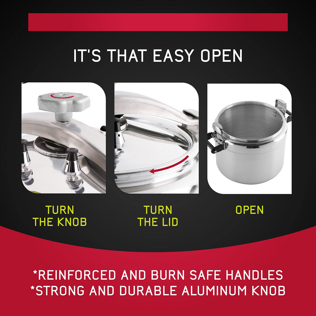 53-Quart Aluminum Pressure Cooker D524266