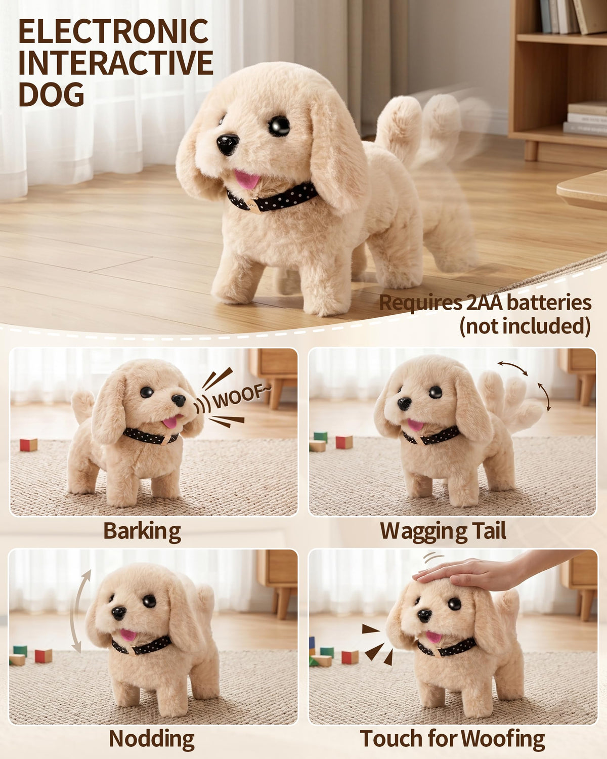 Dog Toy with Portable Puppy Stroller U91119