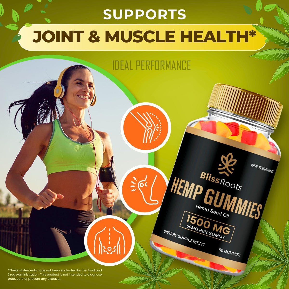 Hemp Gummies with Hemp Seeds Organic Extract 2 Pack O76008