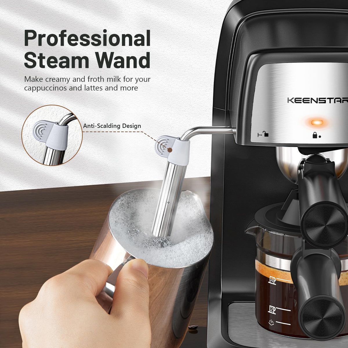 800W Compact Espresso Machine C768113