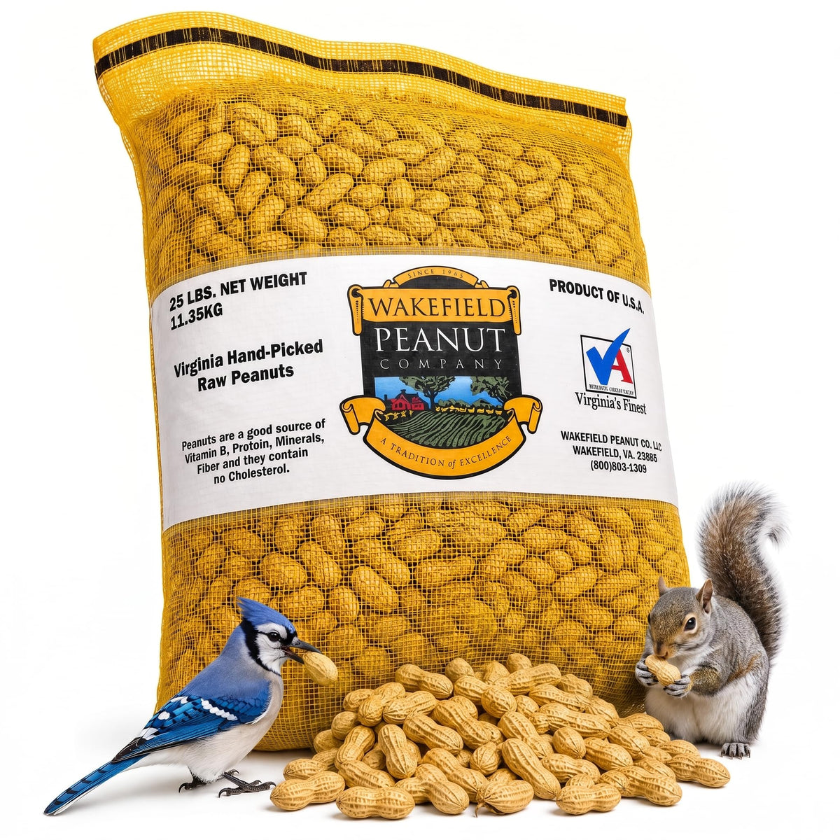 In-Shell Peanuts 25 LB Bag Y36285
