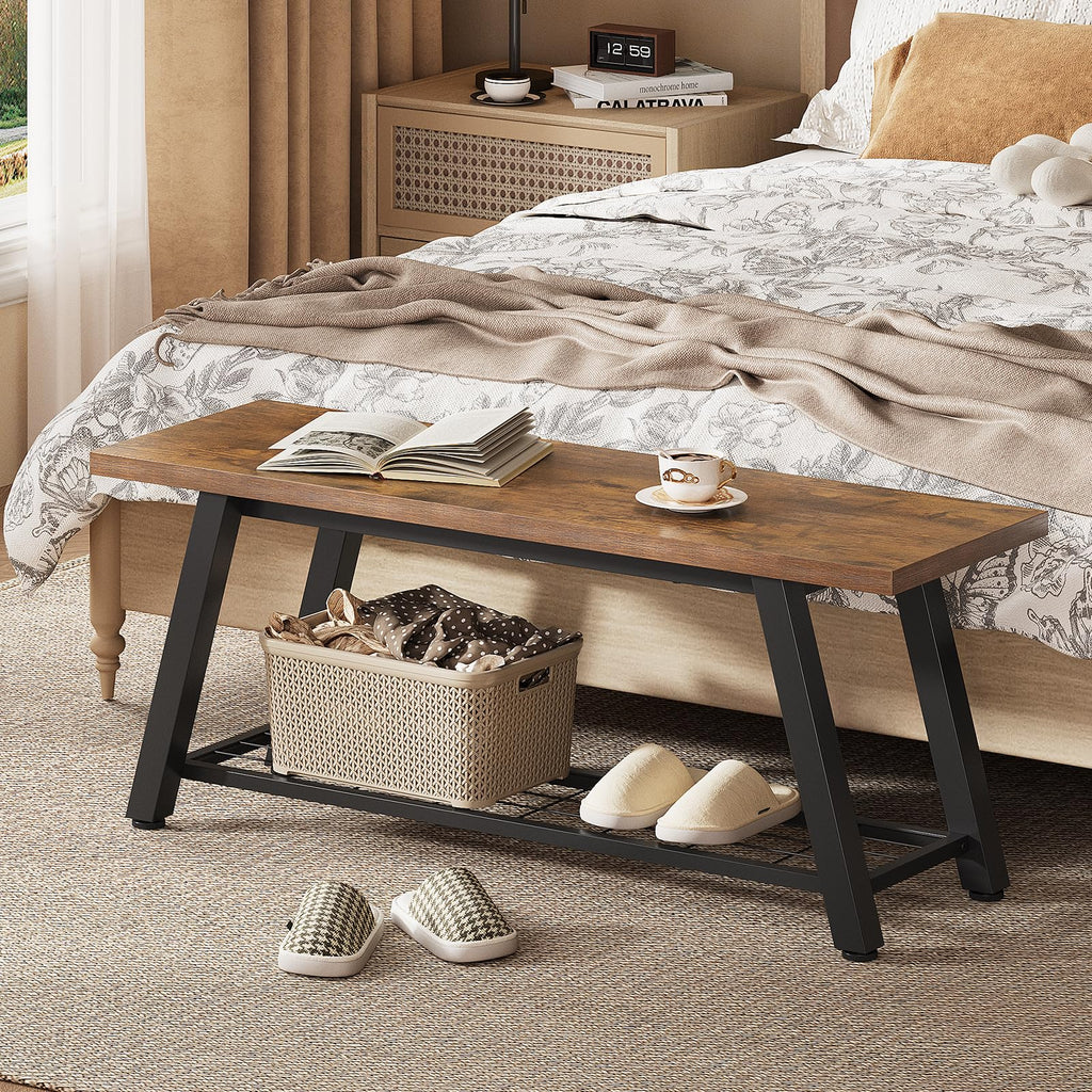 Storage Bench and Shoe Rack B2623