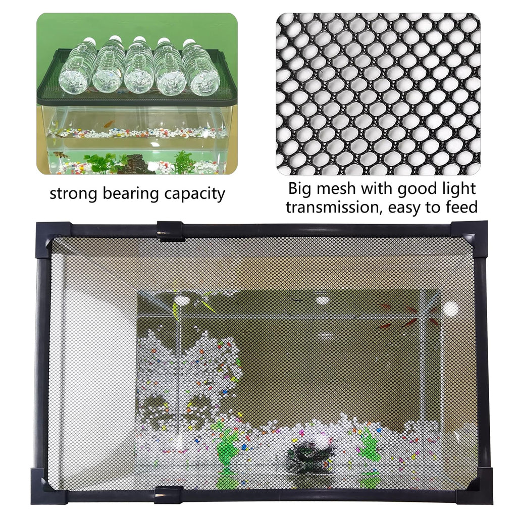 Fish Tank Cover Net Aquarium Lid Mesh Top 39"X19" R659448